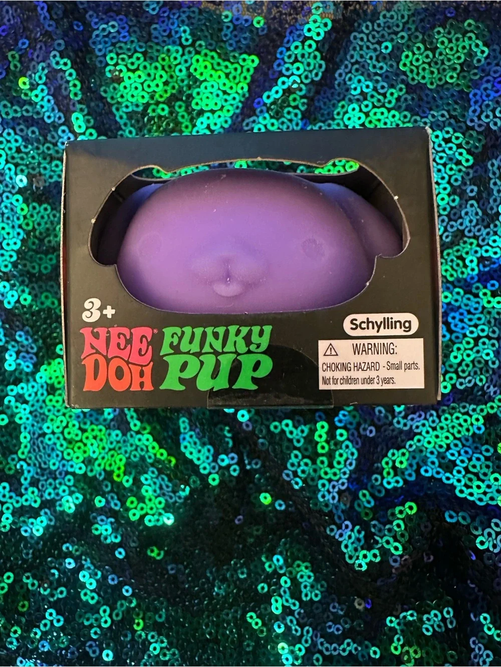 NeeDoh Funky Pup Purple